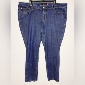 Torrid Denim Classic Skinny Jean - Vintage Stretch Dark Wash Size 24 $58.90